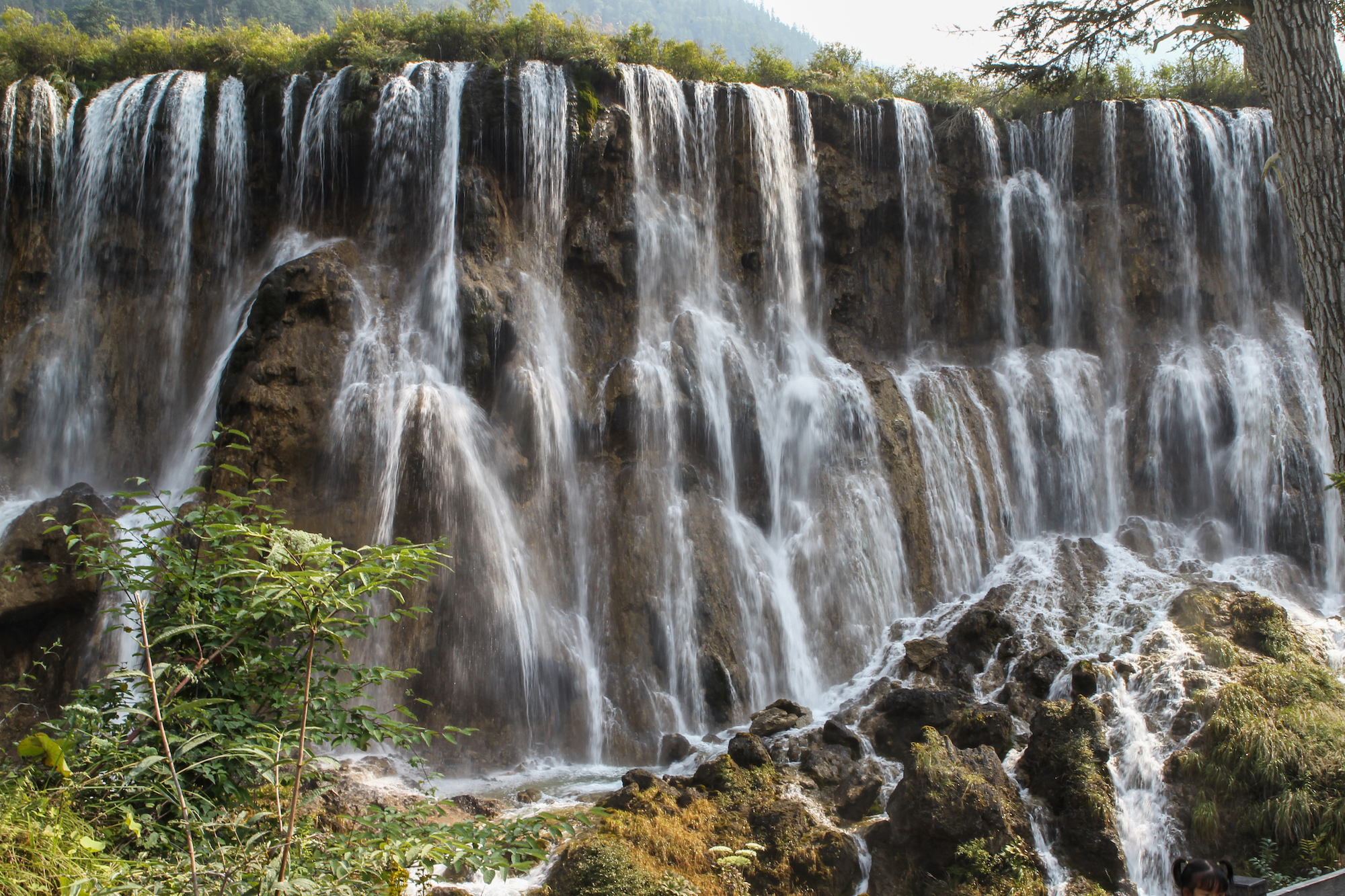 地震前的九寨沟美景,航拍地震前九寨沟所有景点