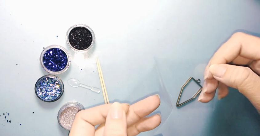 手工水晶珠项链教程,手工制作珍珠水晶项链