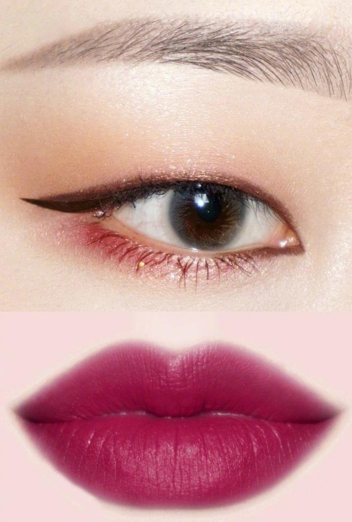 单眼皮日常眼妆教程又大又干净,单眼皮画眼妆怎么画简单精致