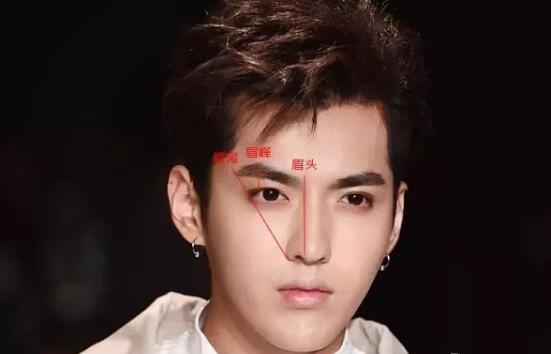 男朋友不帅,可能是眉形影响了他当欧巴