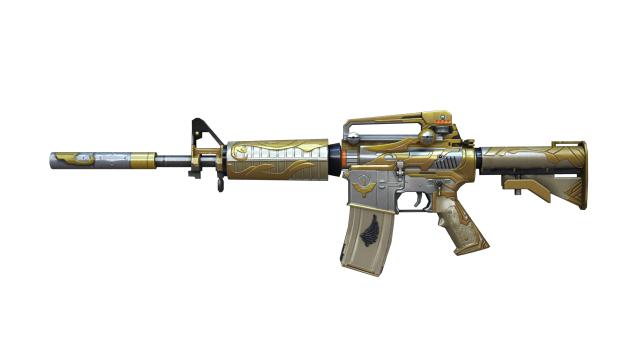 m4a1皇家雄鹰和雷神的对比,m4a1皇家雄鹰在仓库是什么样子