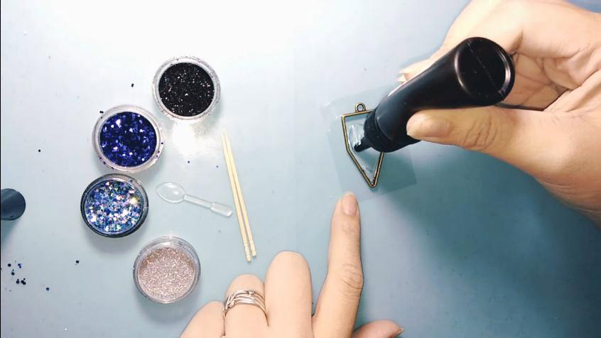 手工水晶珠项链教程,手工制作珍珠水晶项链