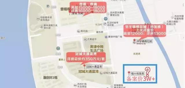 恒大让黄埭3W+出线！为什么苏州新盘备案价喜欢出“炸”