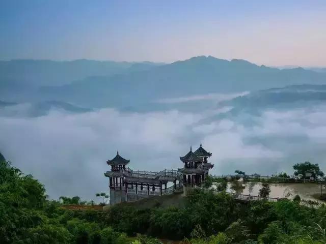 四川长宁竹海与赤水竹海,竹海风景区沐川