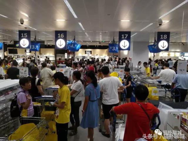带聊城网友提前感受济南宜家的魅力,不仅人多购买力也爆棚