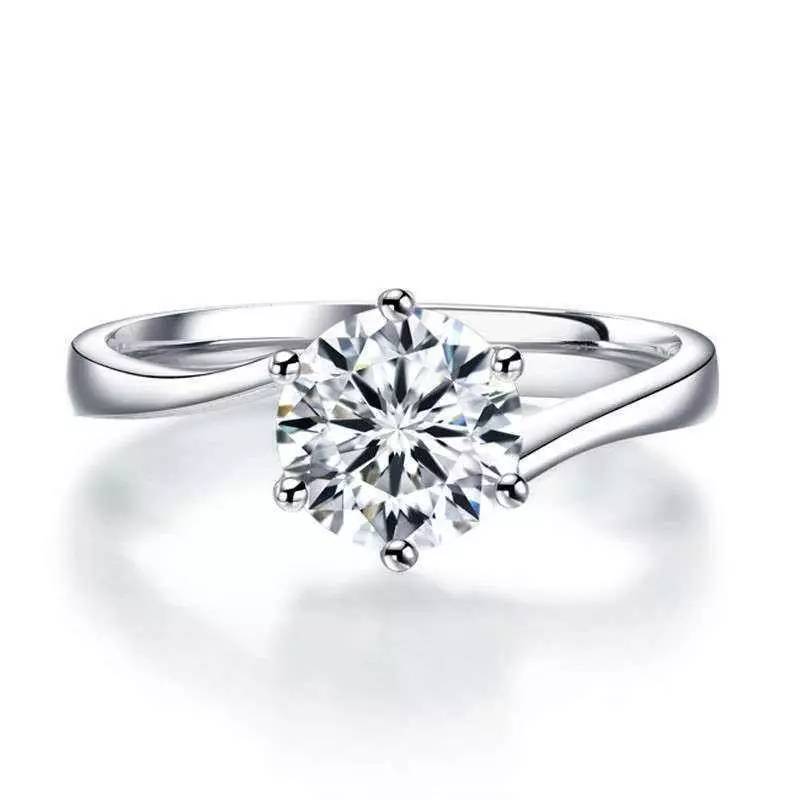 蒂芙尼钻戒经典六爪,蒂芙尼六爪镶嵌钻戒