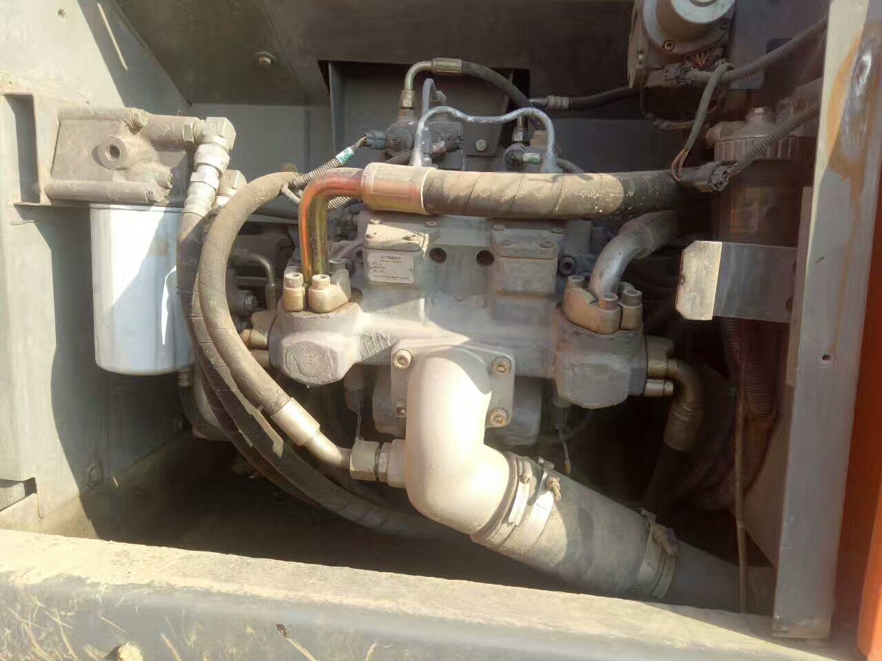 二手挖掘机发动机总成,二手挖掘机直喷和电喷哪个好