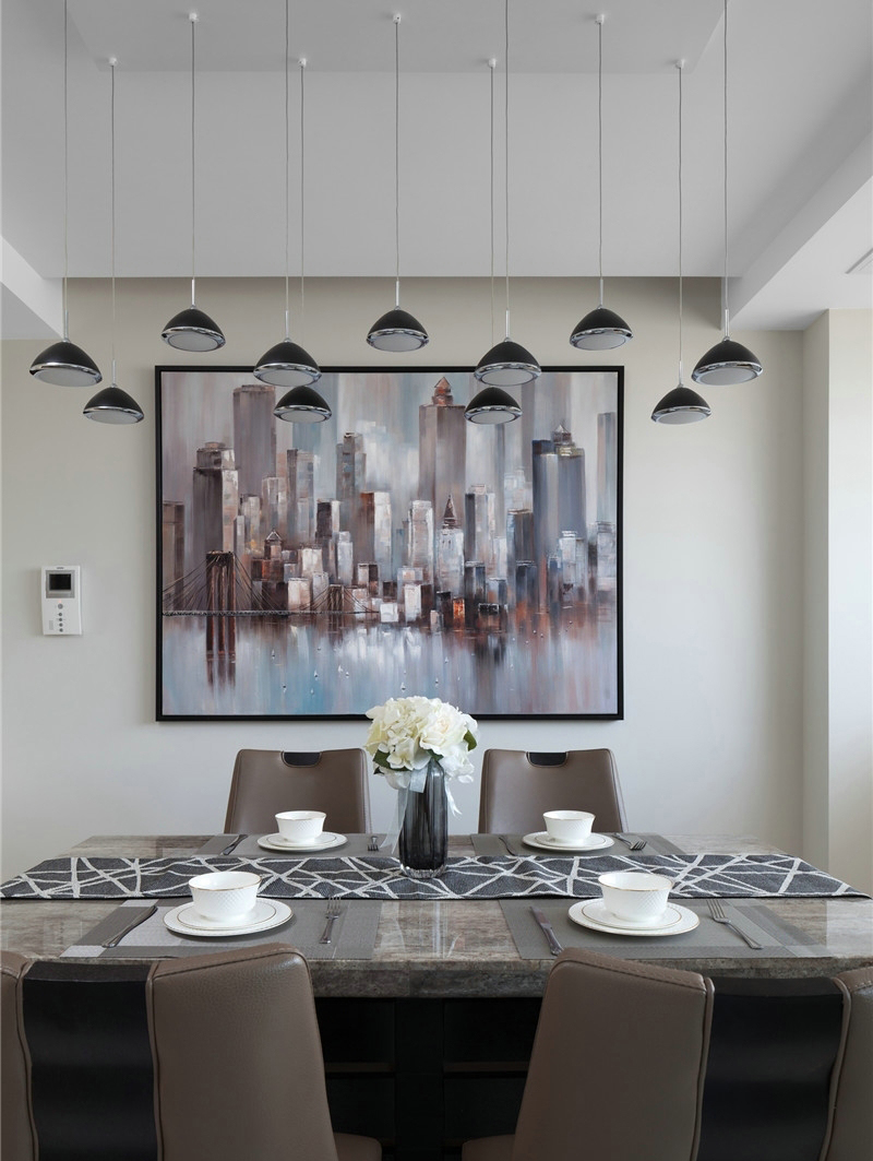 半包7万，常州莱蒙城A1户型，126平三室两厅，吊顶灯真独特