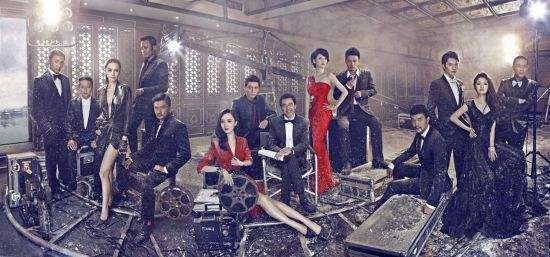 王中磊和明星酒店聚餐,王中磊和华谊兄弟