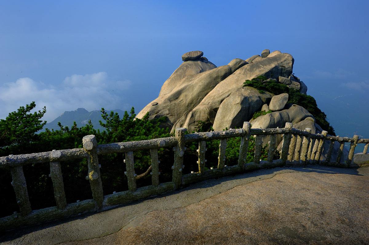 壮美的天柱山,神奇的天柱山雄伟壮观