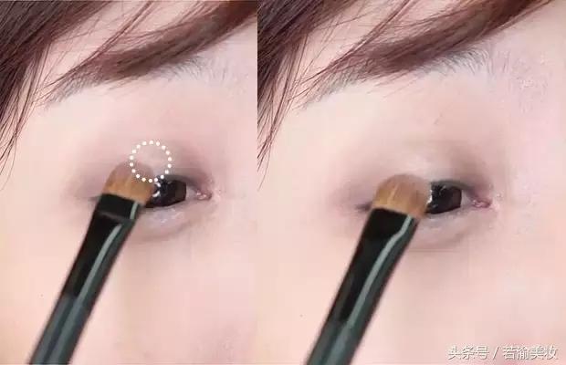 眼影的画法新手简单淡妆,眼影的画法初学者