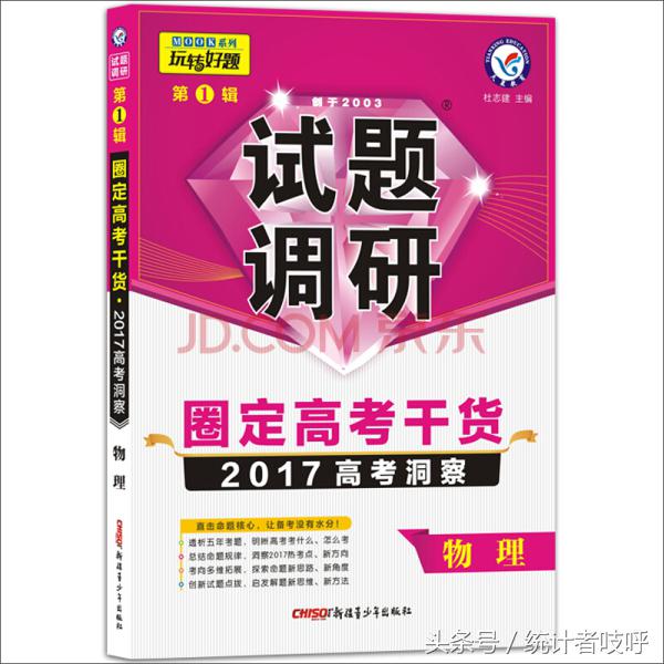 教辅书怎么买系列三:小数据告诉你理综三科如何选择?