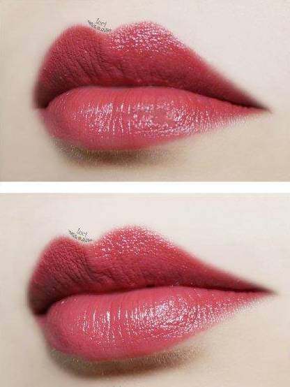 迪奥豆沙色口红772真实图 (兰蔻274防水豆沙色口红多少钱)