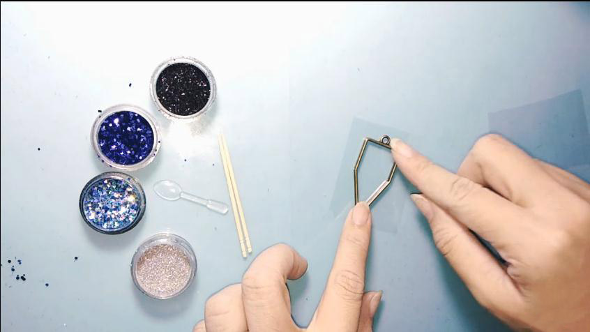 手工水晶珠项链教程,手工制作珍珠水晶项链