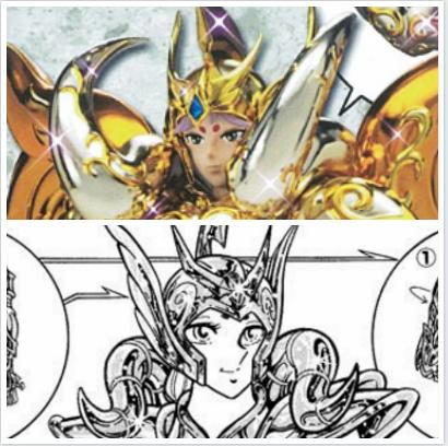 圣斗士神圣衣和黄金圣衣对比,圣斗士星矢手游白羊座神圣衣