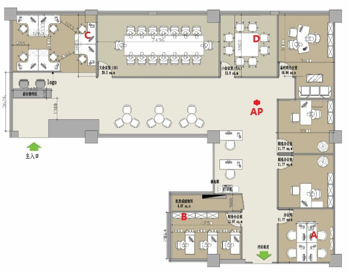 一招搞定企业WiFi难题网件WAC510实战300平米办公