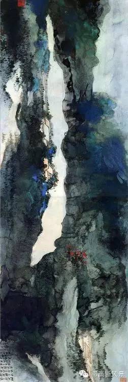 张大千最美的100幅,张大千最美的巨幅山水大荟萃