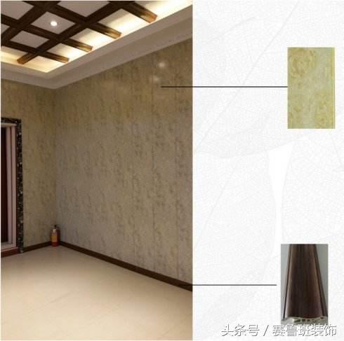 竹木纤维集成墙板顶边的安装方法,竹木纤维板墙顶一体全屋整装