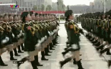 各国女兵中国女兵最帅,各国女兵阅兵颜值对比