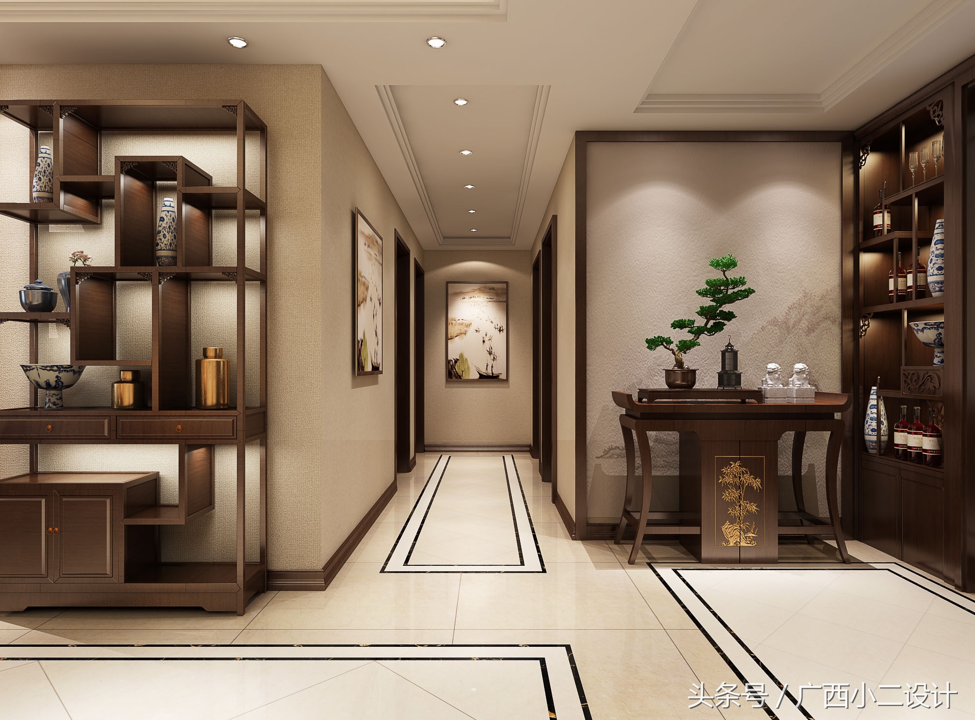 聪明人装修风格,中式的家装修