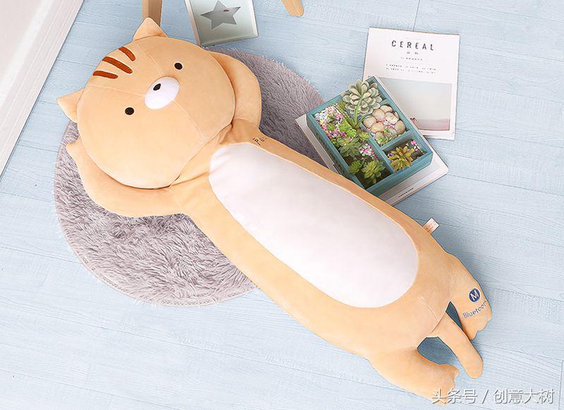 软萌十足动物抱枕，元气满满！让激萌宠物与你富足相伴！