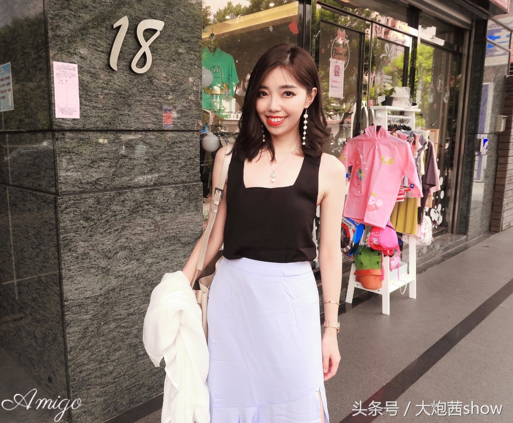 清爽二次元遮肉穿搭,夏季女生清爽穿搭