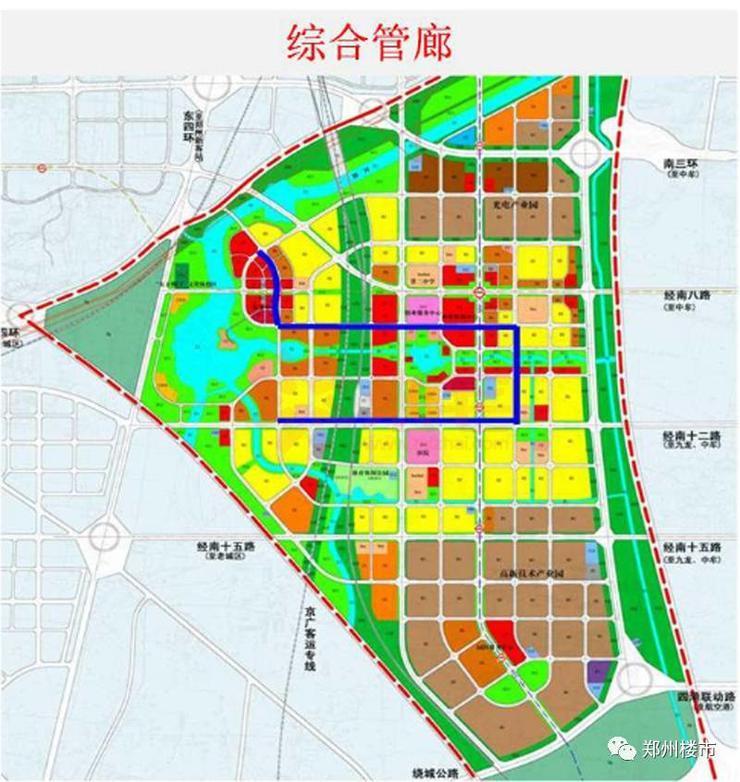 郑州滨河国际新城2022年的样子,郑州双湖科技城对比滨河国际新城