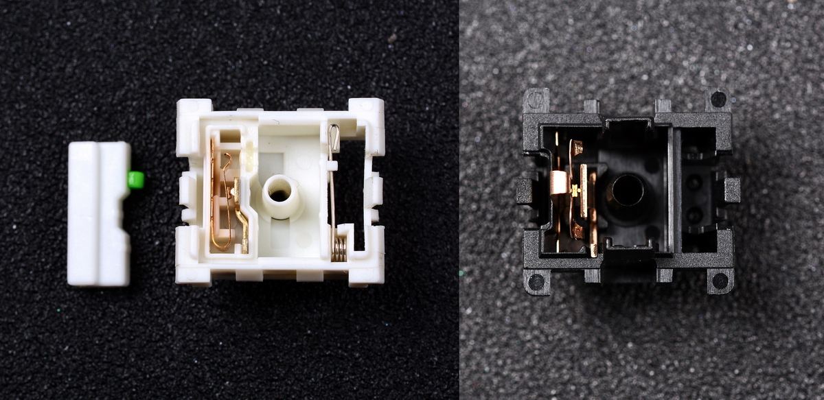 机械键盘科普入门看轴体,机械键盘各种轴体使用感受