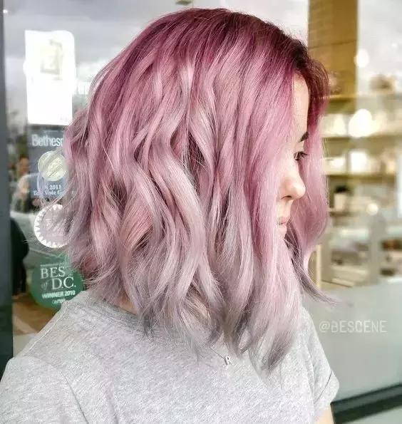 春季最想染的五款颜色,减龄显白染什么颜色好看