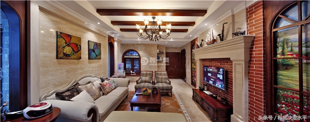 汤河铭筑199平装修,学府水岸装修效果图小户型