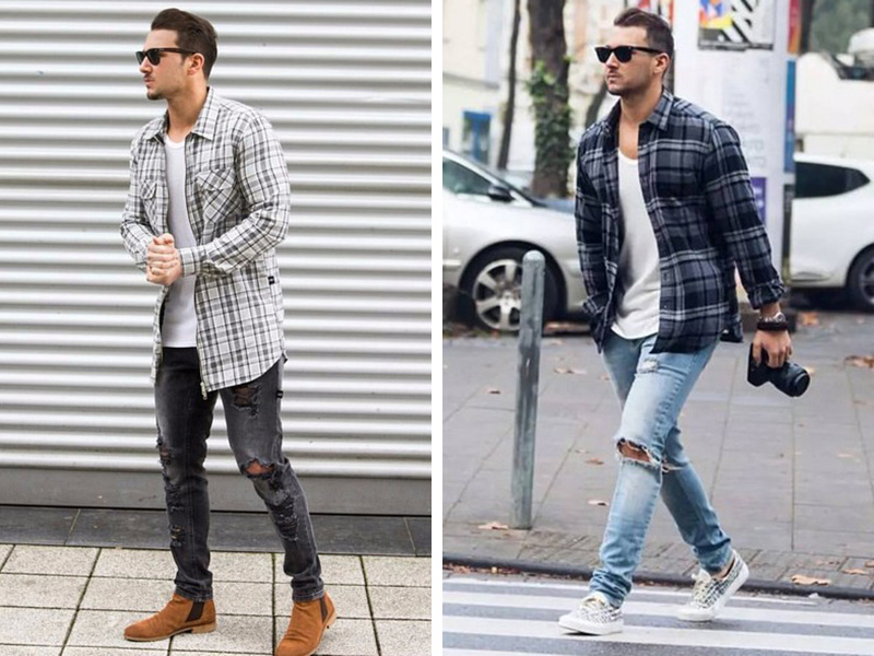 春季衬衫多种穿搭,今秋最时髦4件衬衫get起来