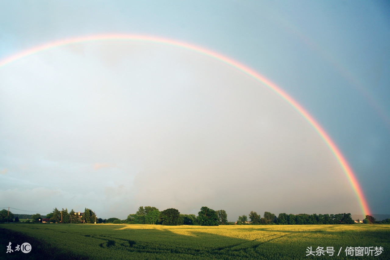 描写彩虹的经典古诗,当代人描写彩虹的诗句