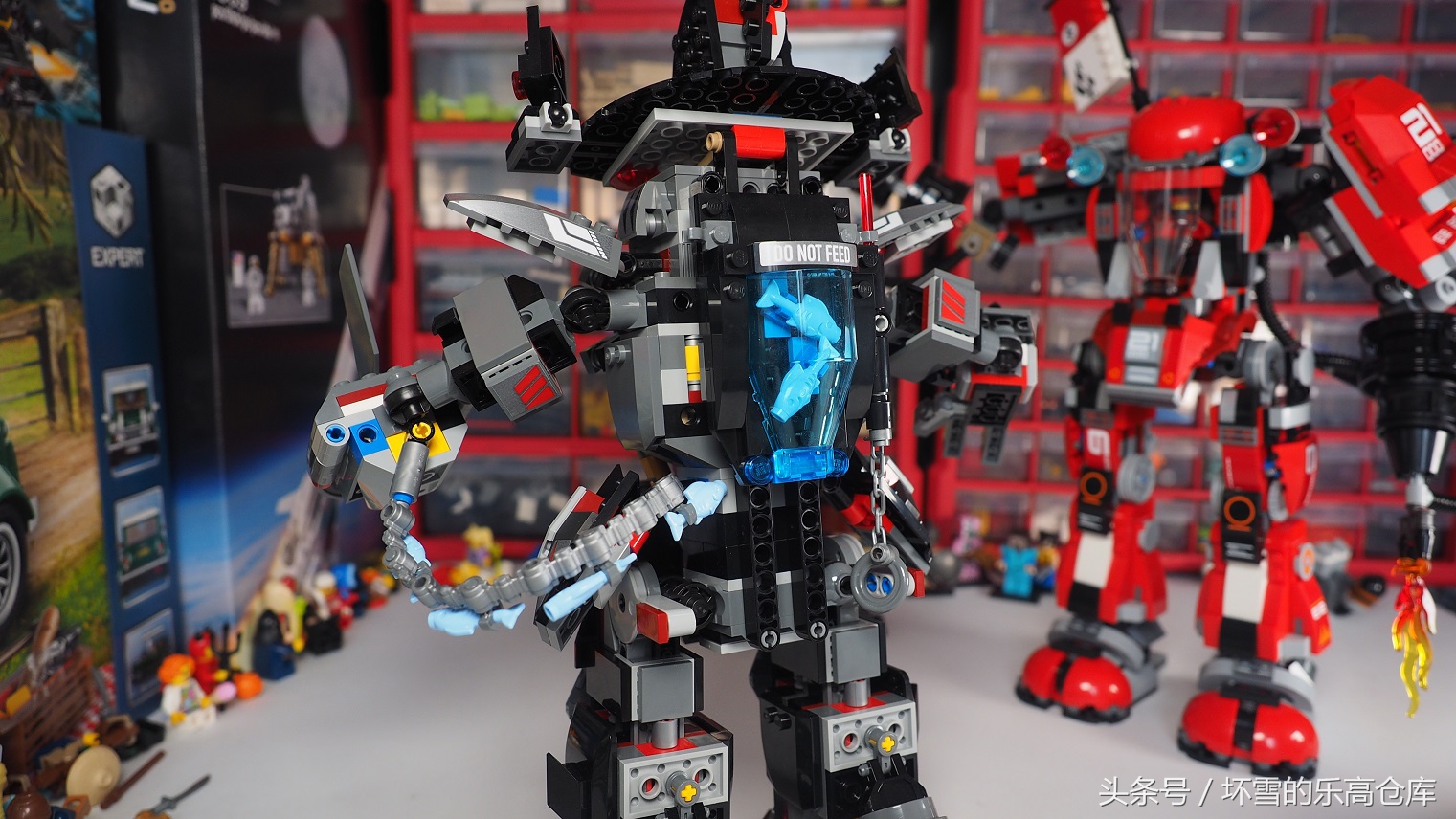 乐高幻影忍者时光机甲巨蛇测评,乐高幻影忍者大电影黑暗霸王机甲