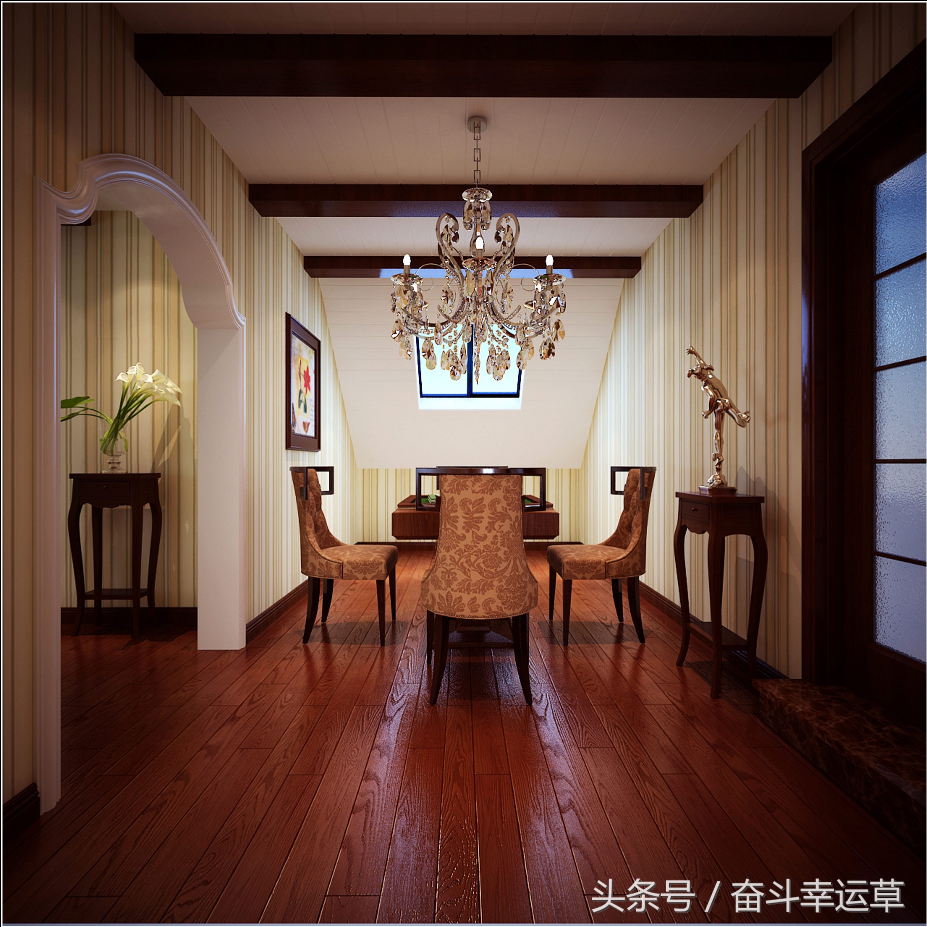 120平三层复式楼装修效果图,三层豪宅装修风格