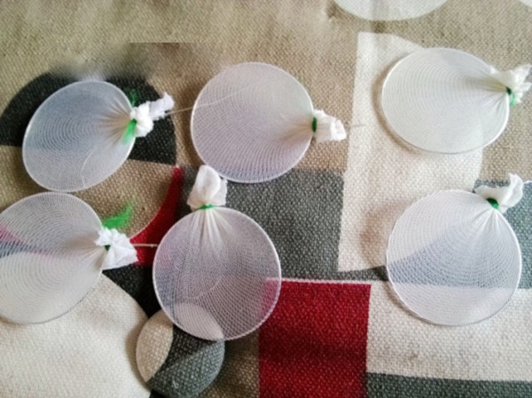 丝网花手工教程,情人节玫瑰花单支丝网花