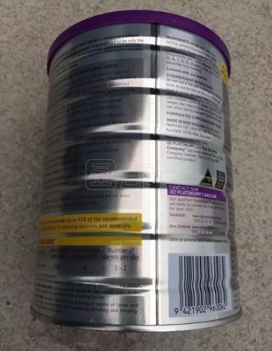 澳洲a2奶粉配方,澳洲a2二段图片