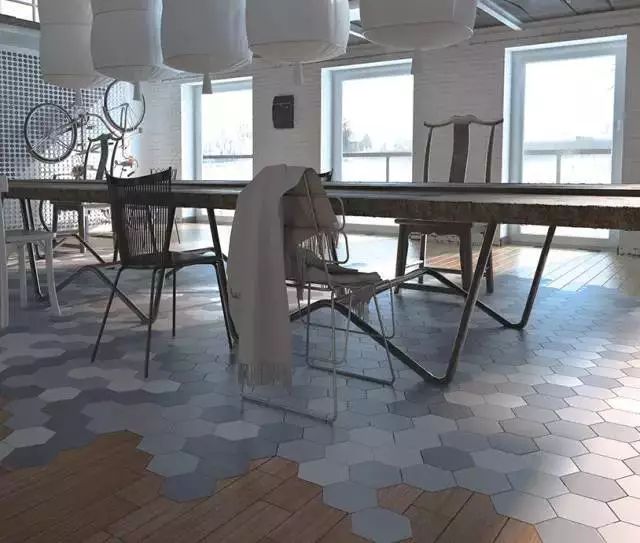 装修新房六角砖不一样的格调只属于追求品质生活的你！