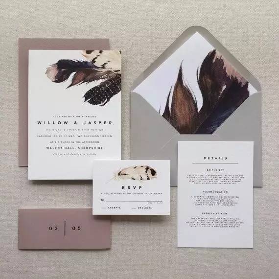 最具创意的婚礼邀请函,那些惊艳你的婚礼请柬