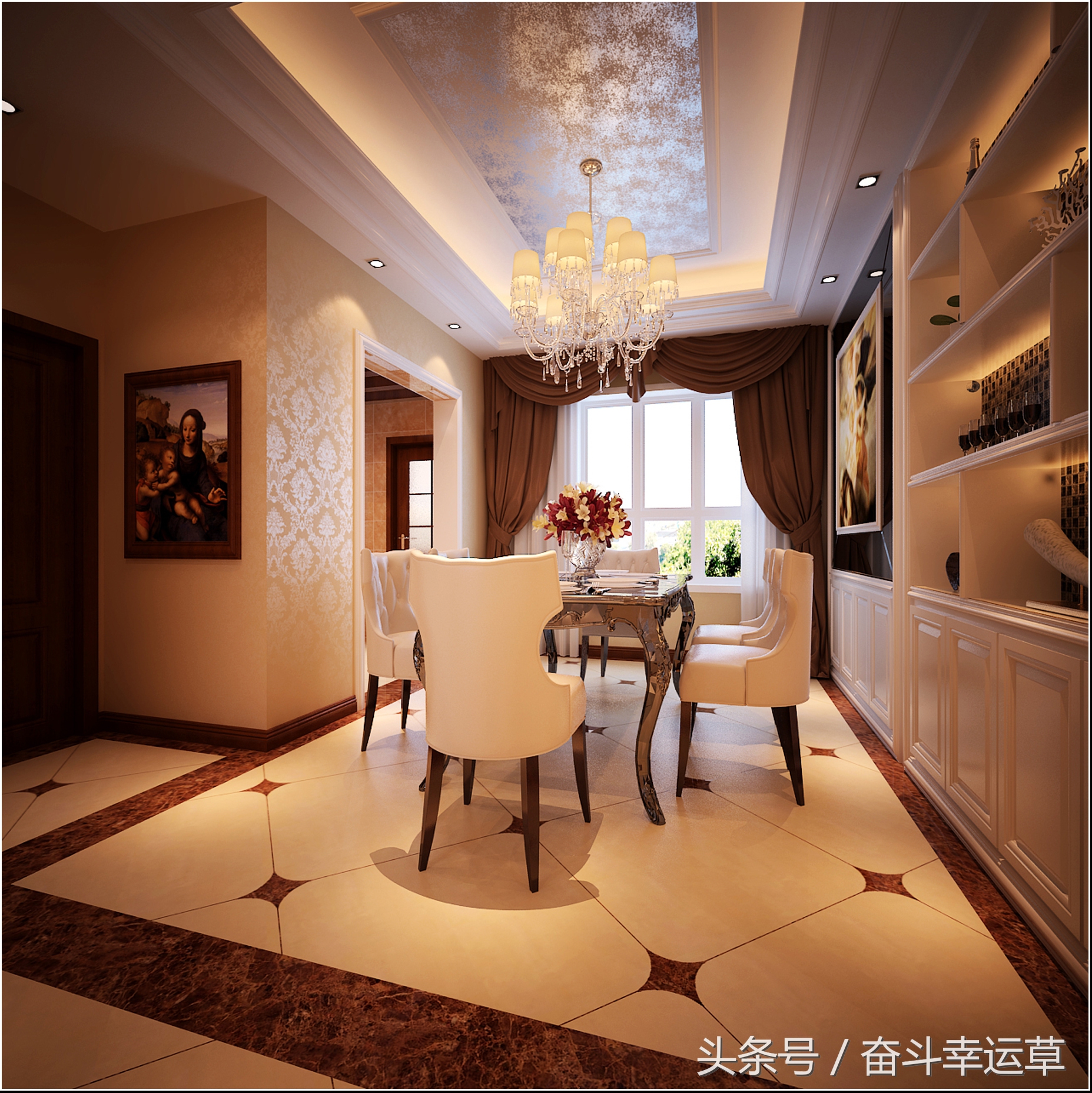 120平三层复式楼装修效果图,三层豪宅装修风格