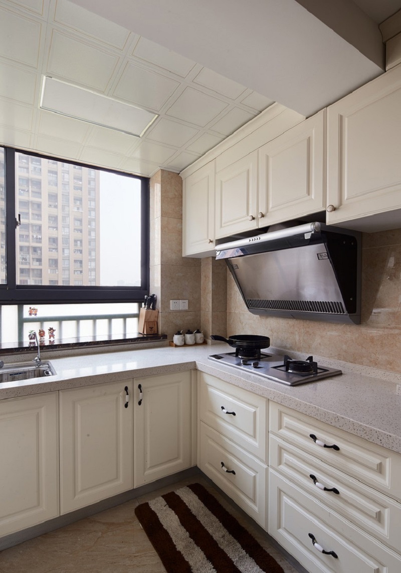 武汉精英城117平装修效果图,武汉95平三室一厅一卫装修效果图