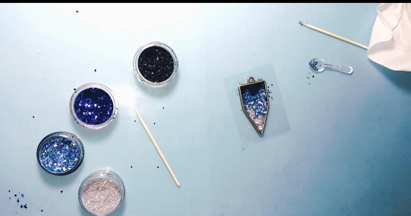 手工水晶珠项链教程,手工制作珍珠水晶项链