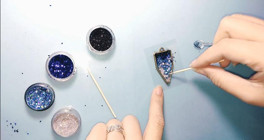 手工水晶珠项链教程,手工制作珍珠水晶项链