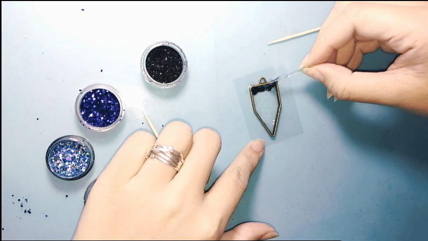 手工水晶珠项链教程,手工制作珍珠水晶项链