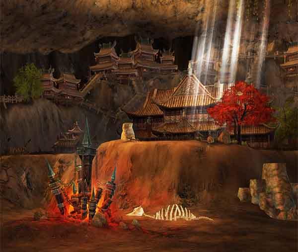 游戏里面的精美画质,游戏中的仙境美景游戏推荐