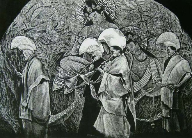 新浪当代艺术,云南美术馆版画作品欣赏