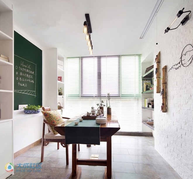 岚庭装修100平,岚庭装饰案例