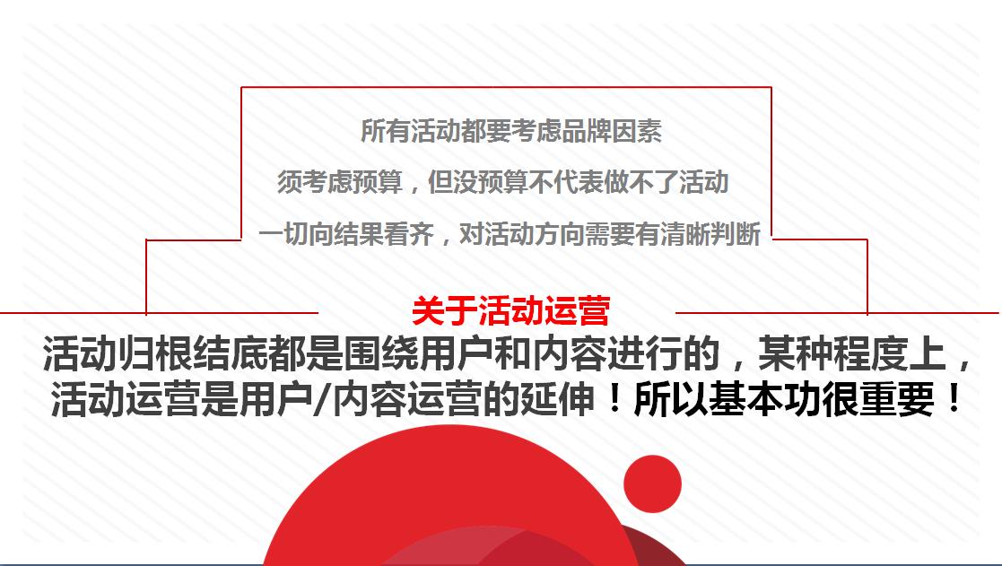 在新媒体运营中活动运营该如何做,小白如何学习线上运营
