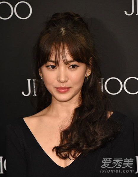 宋慧乔八字刘海讲解视频,宋慧乔八字刘海怎么样画