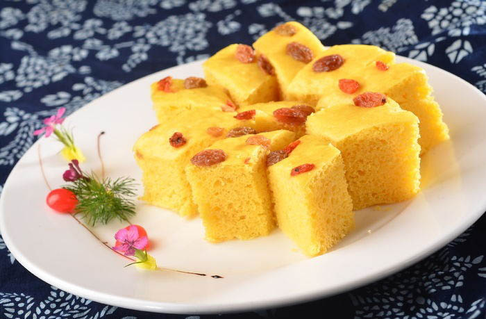 白面发糕玉米面发糕窍门,发糕做法家庭版玉米面发糕