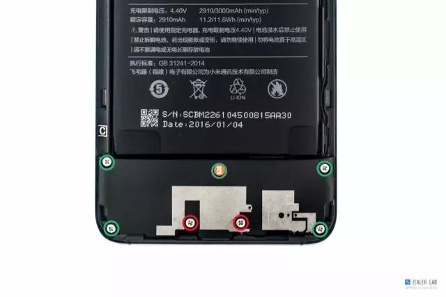 小米5拆解屏幕,小米黑鲨5拆机